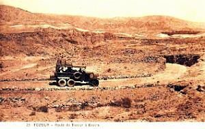 Tozeur - Route de Tozeur a Biskra